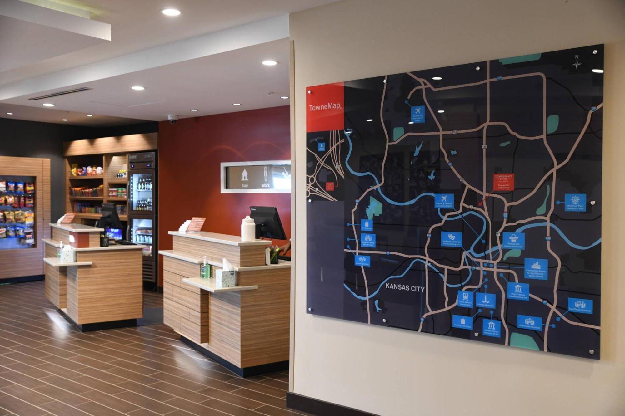 Towneplace Suites Kansas City At Briarcliff Екстер'єр фото
